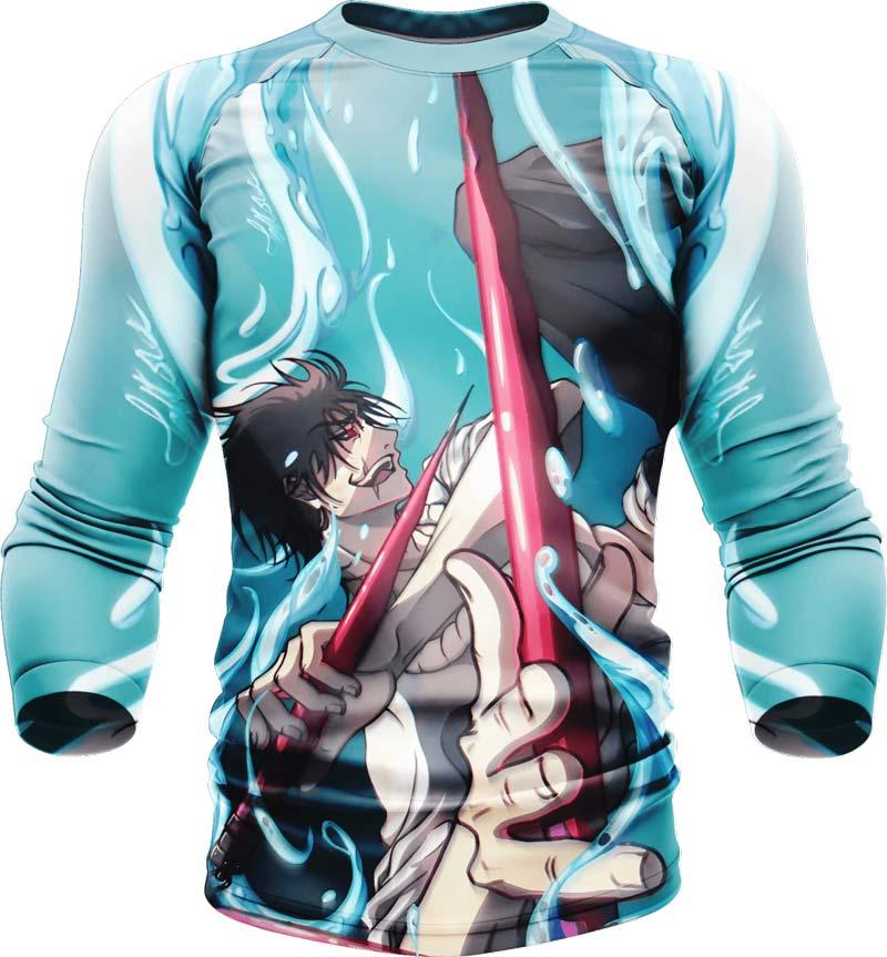 Jujutsu Kaisen Revive Toji Fushiguro Long Sleeve Rash Guard