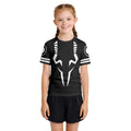 Jujutsu Kaisen Sukuna White Symbol Kids Rash Guard