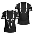 Jujutsu Kaisen Sukuna White Symbol Kids Rash Guard