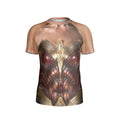 Justice League Wonder Woman Cosplay Kids Rash Guard