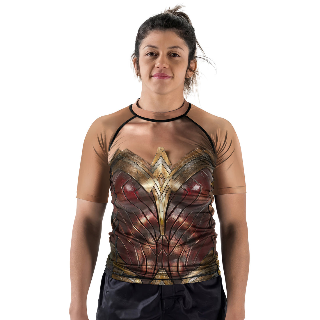 Justice League Wonder Woman Cosplay Rash Guard