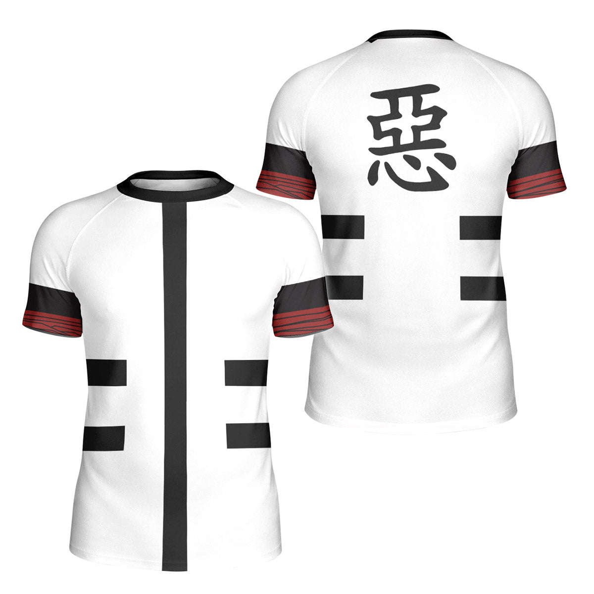 Kenshin Sanosuke Sagara Cosplay Kids Rash Guard