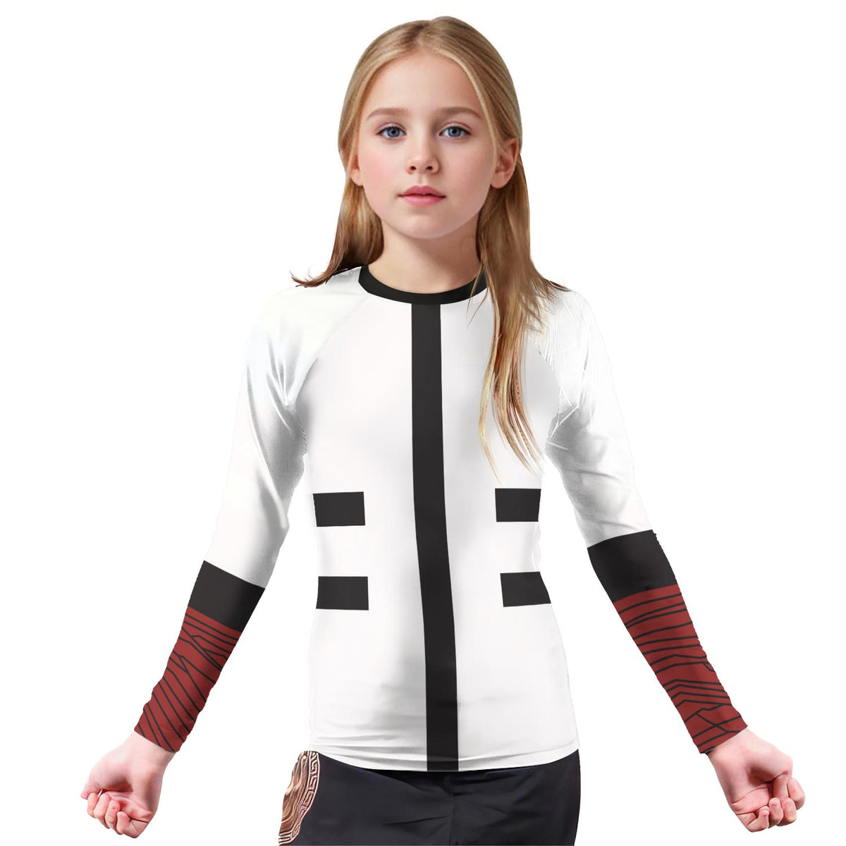 Kenshin Sanosuke Sagara Cosplay Kids Rash Guard