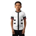 Kenshin Sanosuke Sagara Cosplay Kids Rash Guard