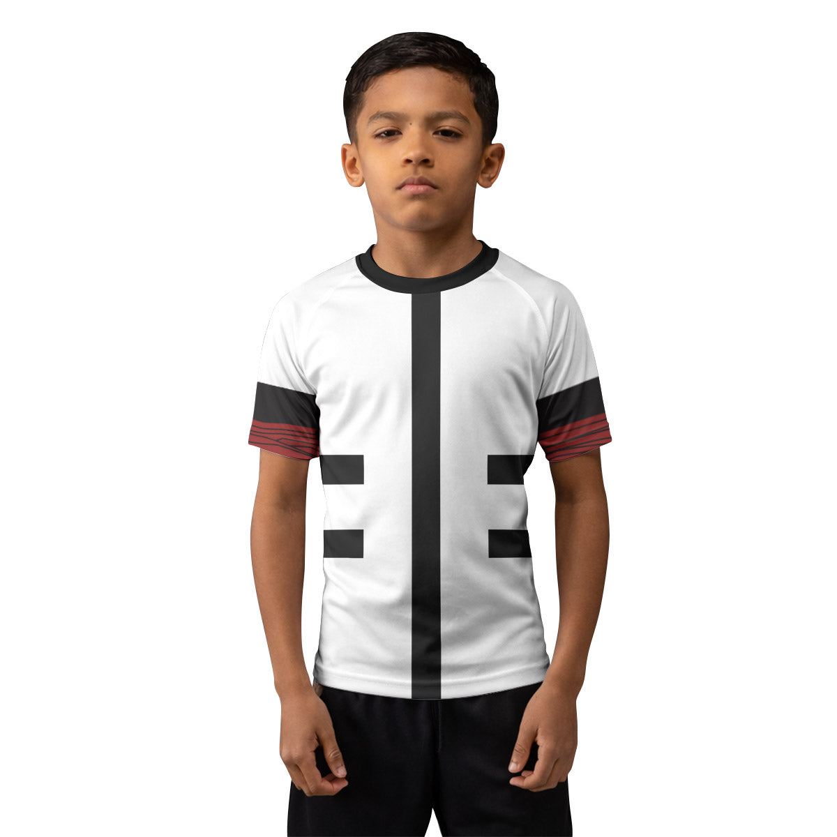 Kenshin Sanosuke Sagara Cosplay Kids Rash Guard