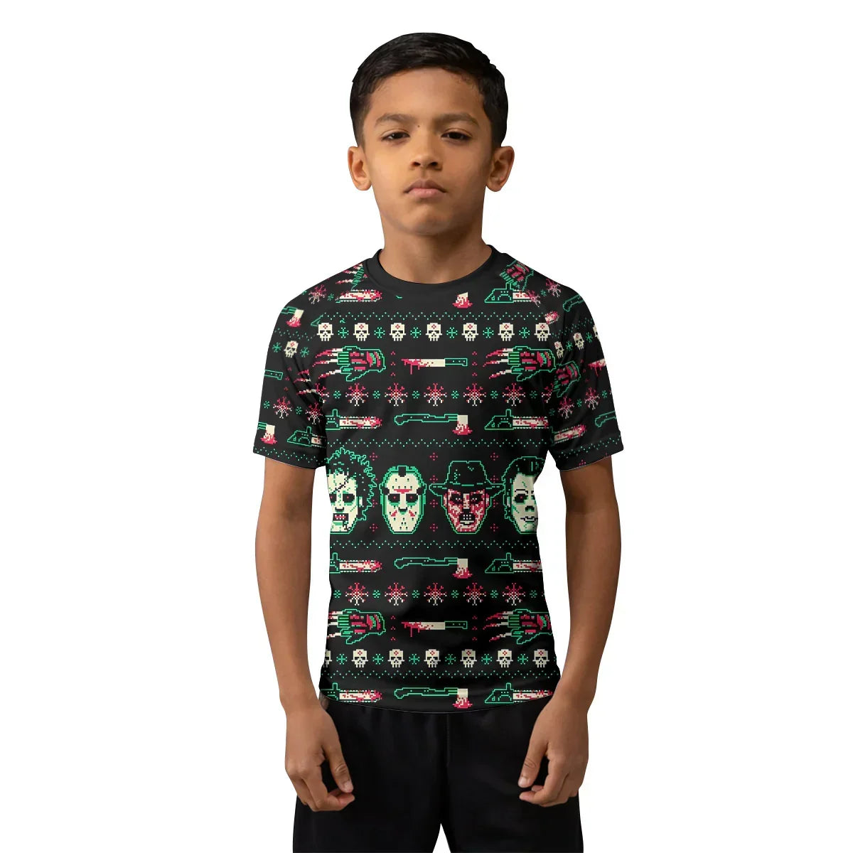 Killer Christmas Kids Rash Guard