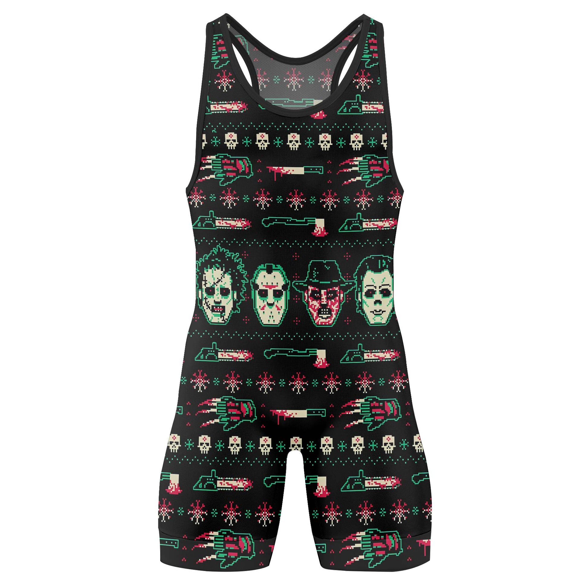 Killer Christmas Wrestling Singlet