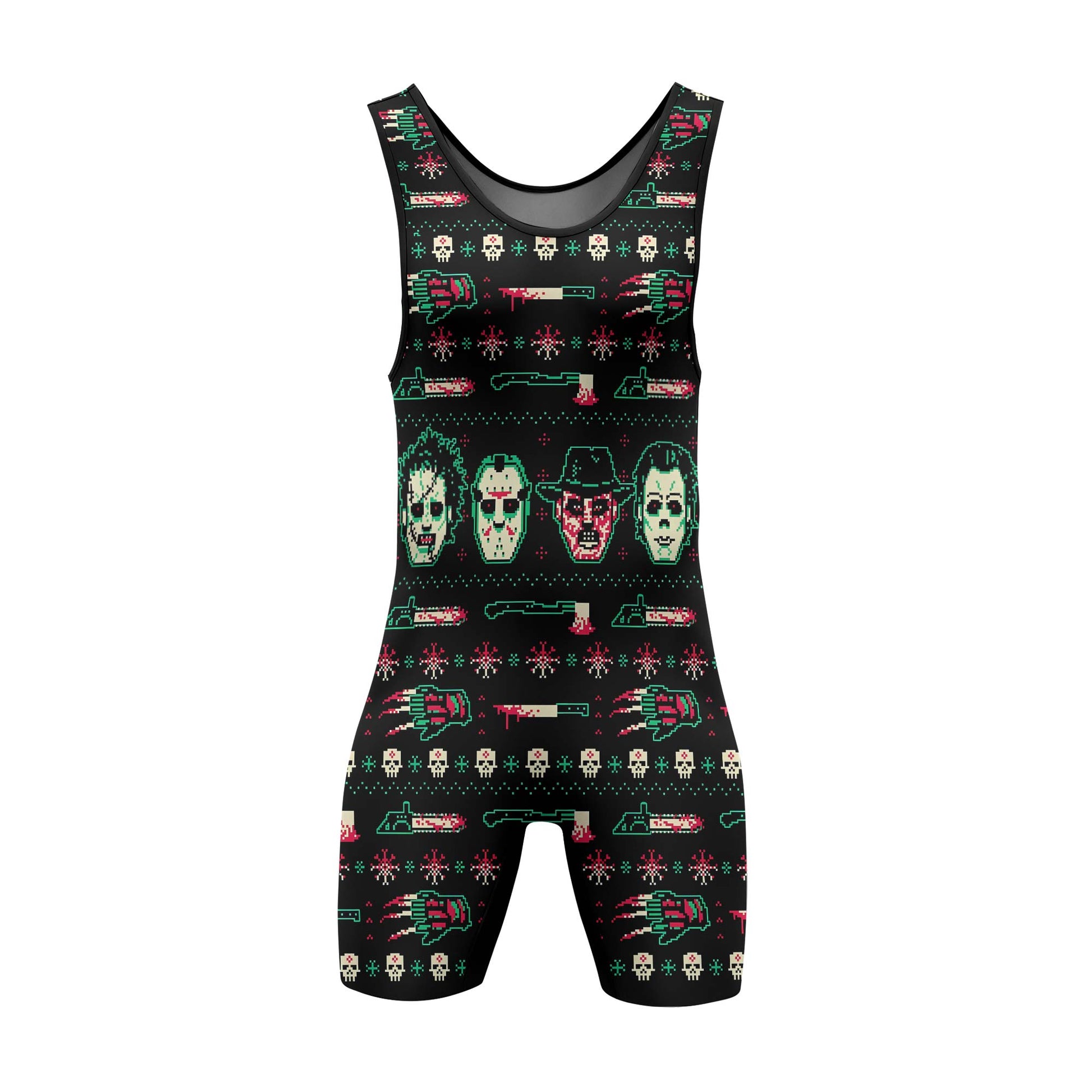 Killer Christmas Wrestling Singlet