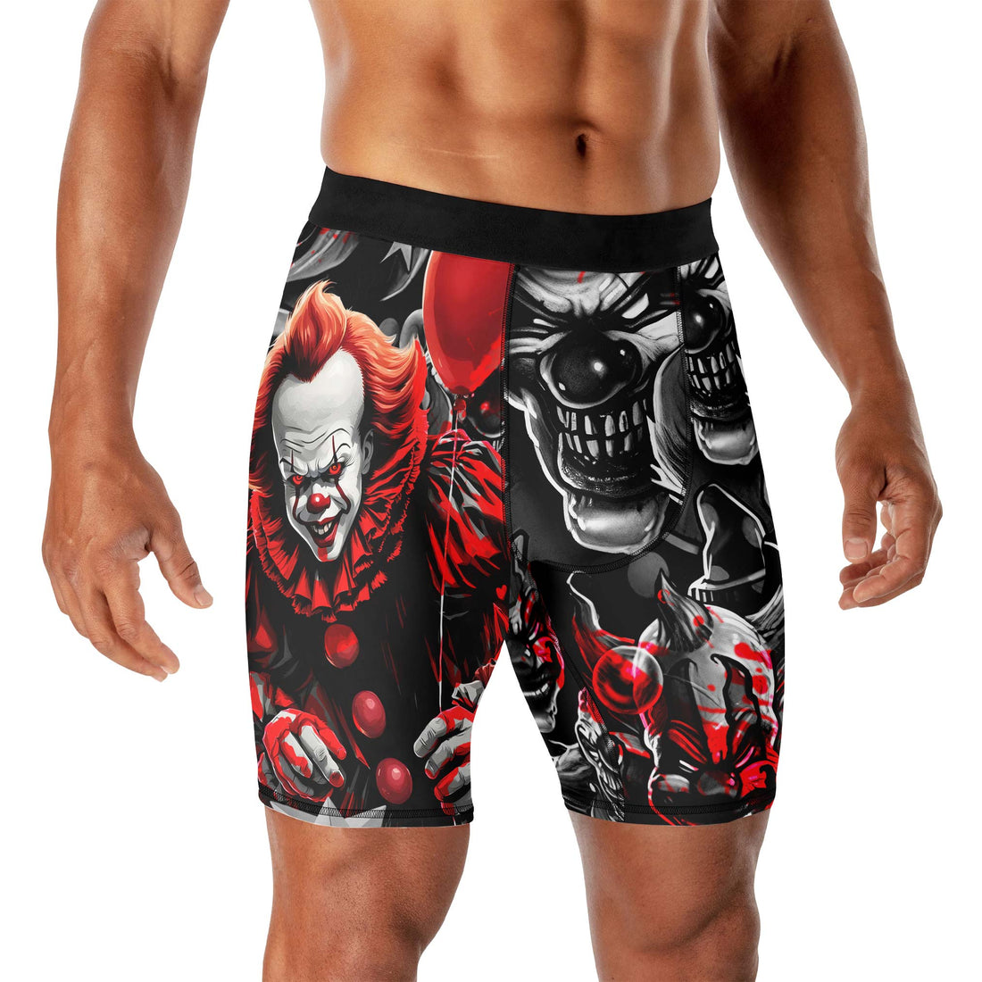 Killer Clown Pennywise Compression Shorts
