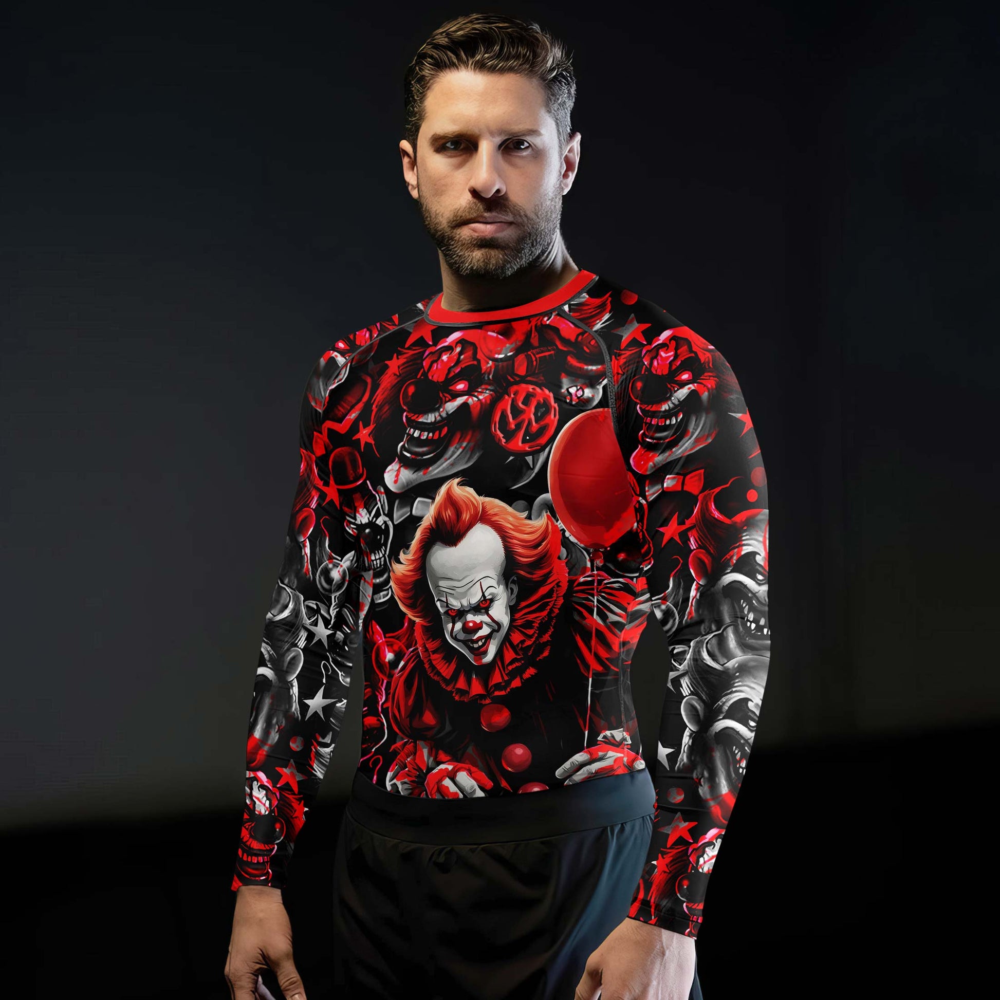 Killer Clown Pennywise Rash Guard