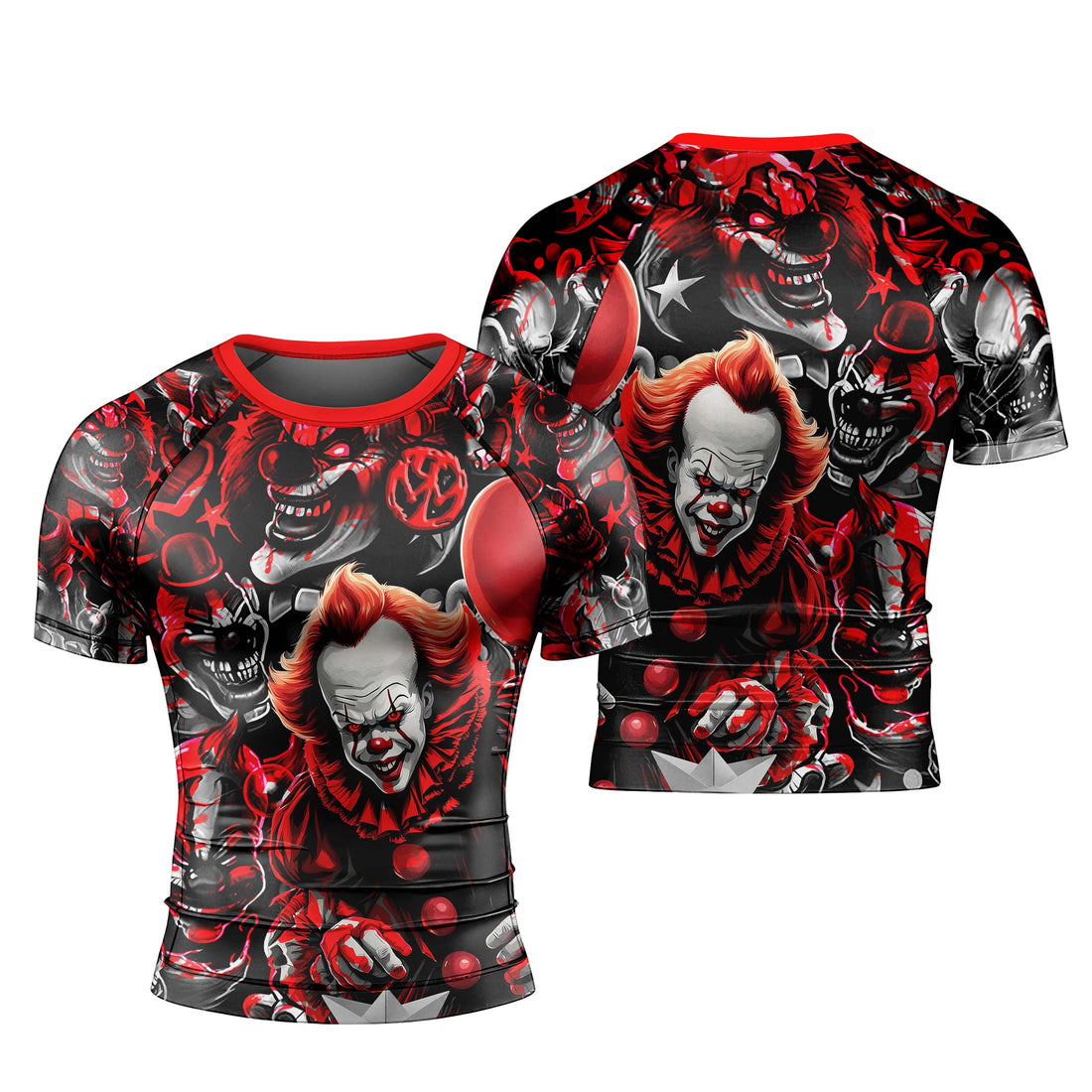 Killer Clown Pennywise Rash Guard