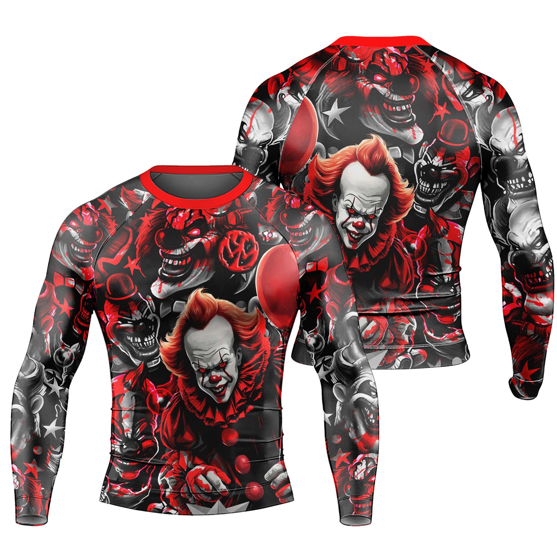 Killer Clown Pennywise Rash Guard