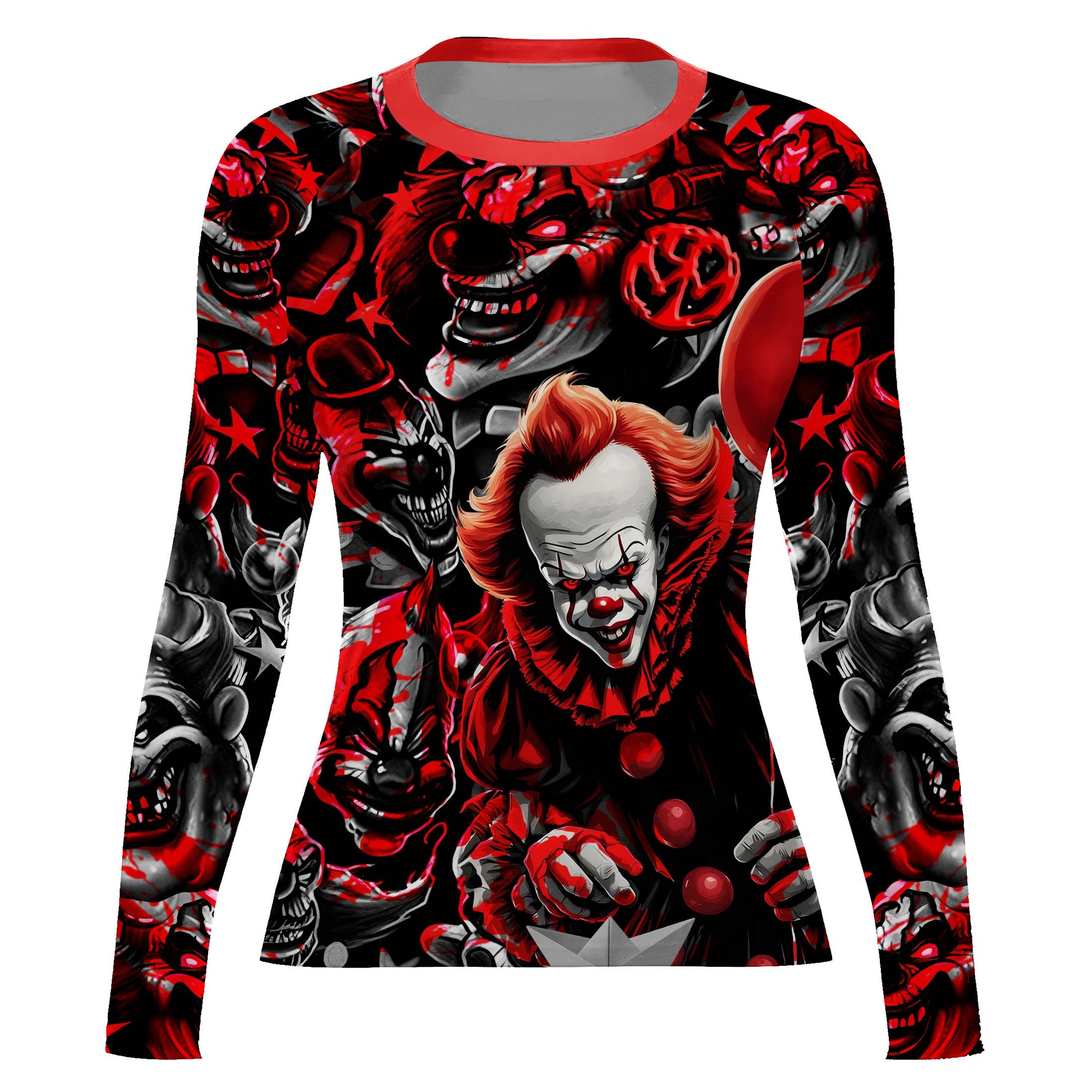 Killer Clown Pennywise Rash Guard