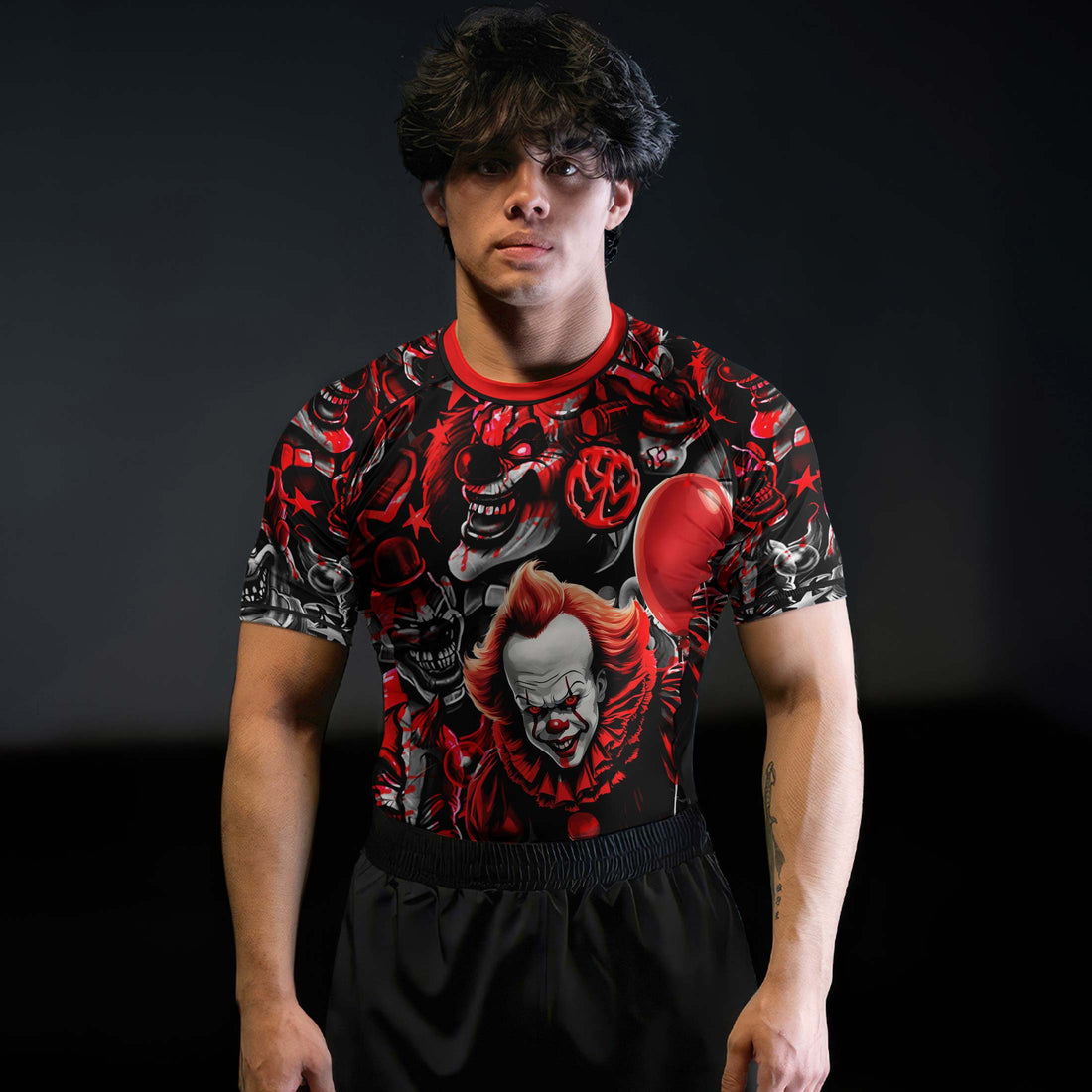 Killer Clown Pennywise Rash Guard