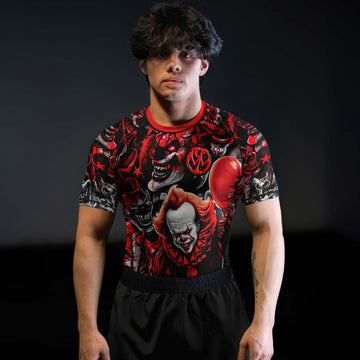 Killer Clown Pennywise Rash Guard