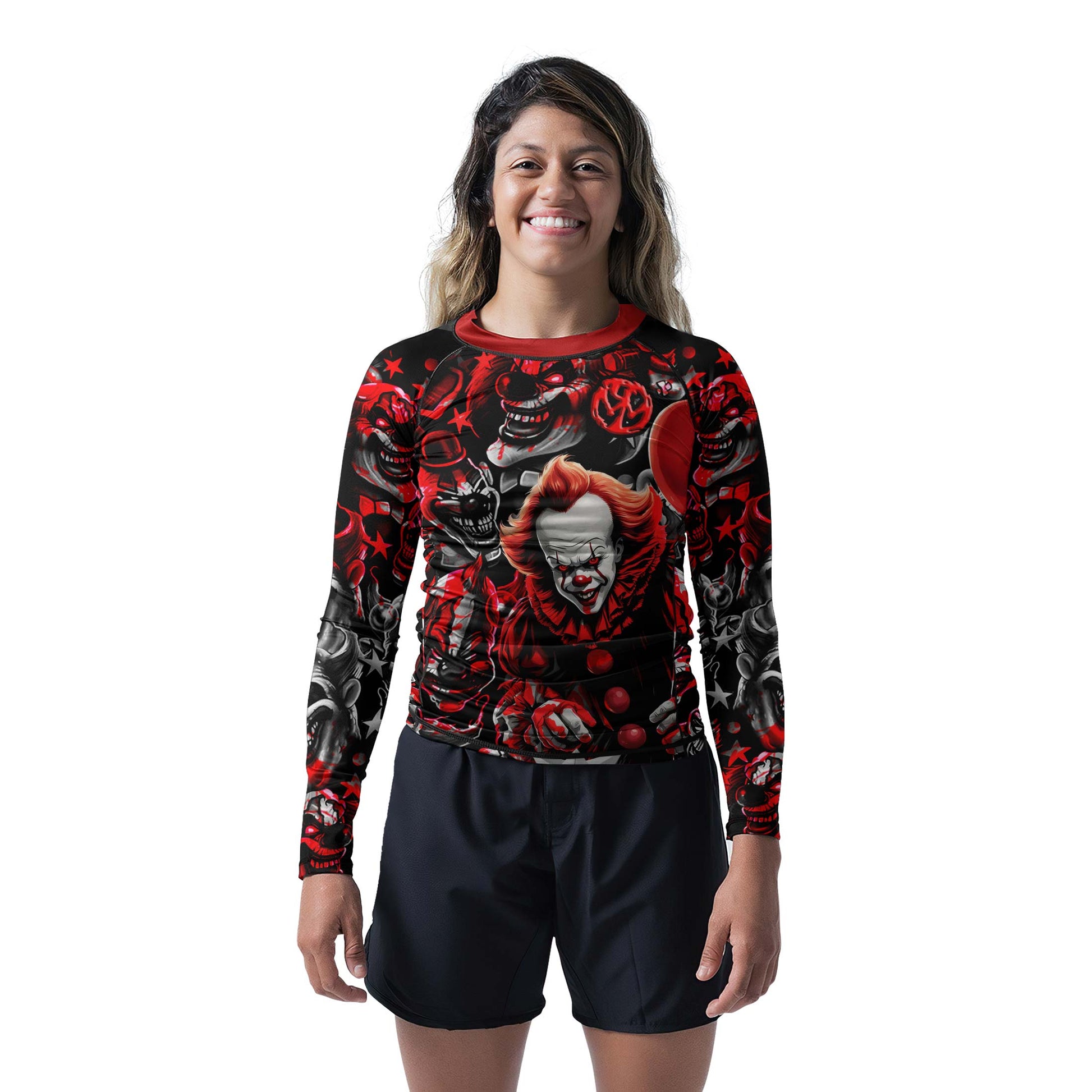 Killer Clown Pennywise Rash Guard