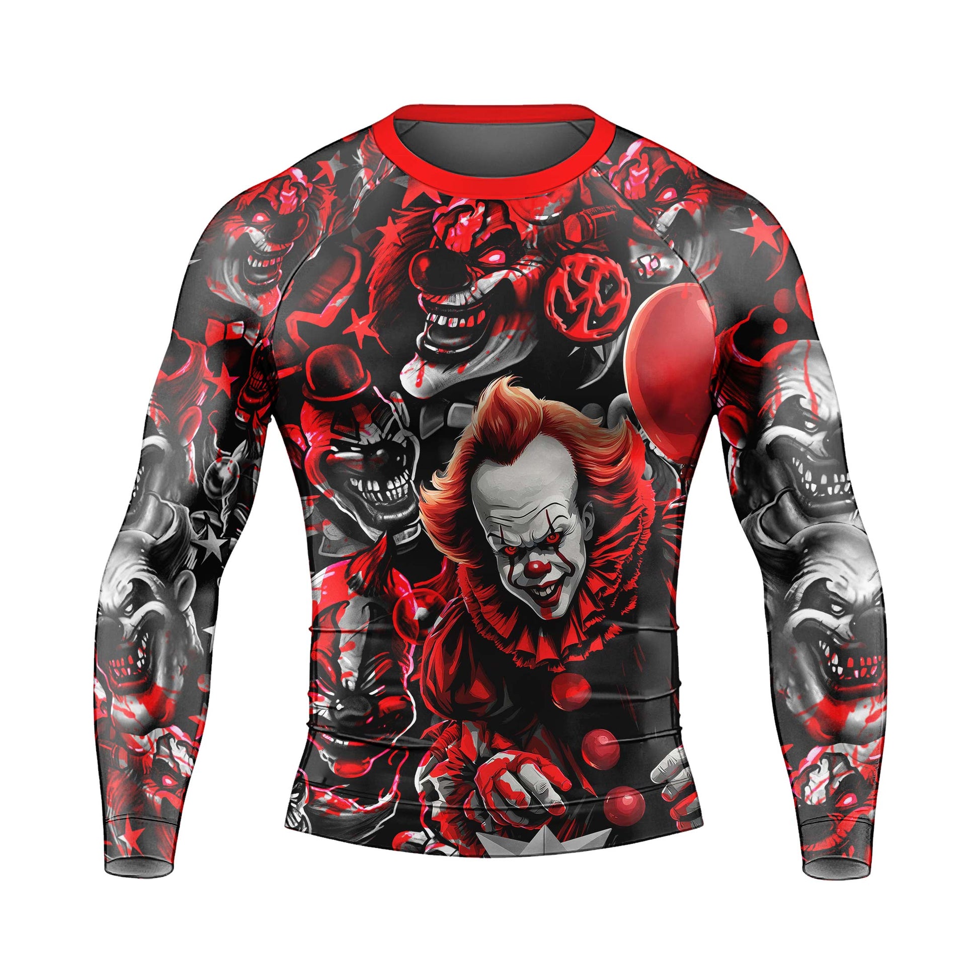 Killer Clown Pennywise Rash Guard