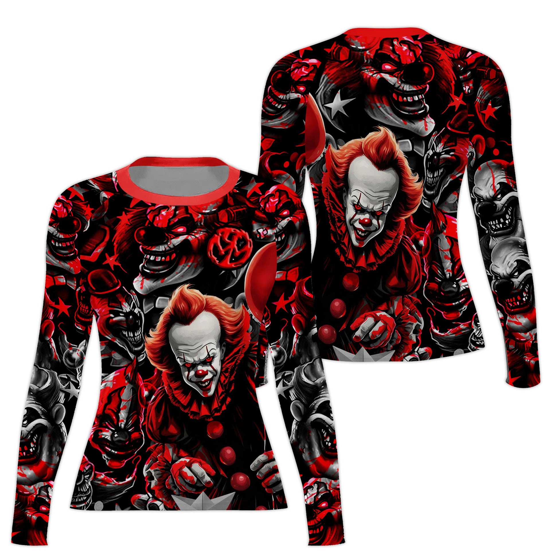 Killer Clown Pennywise Rash Guard