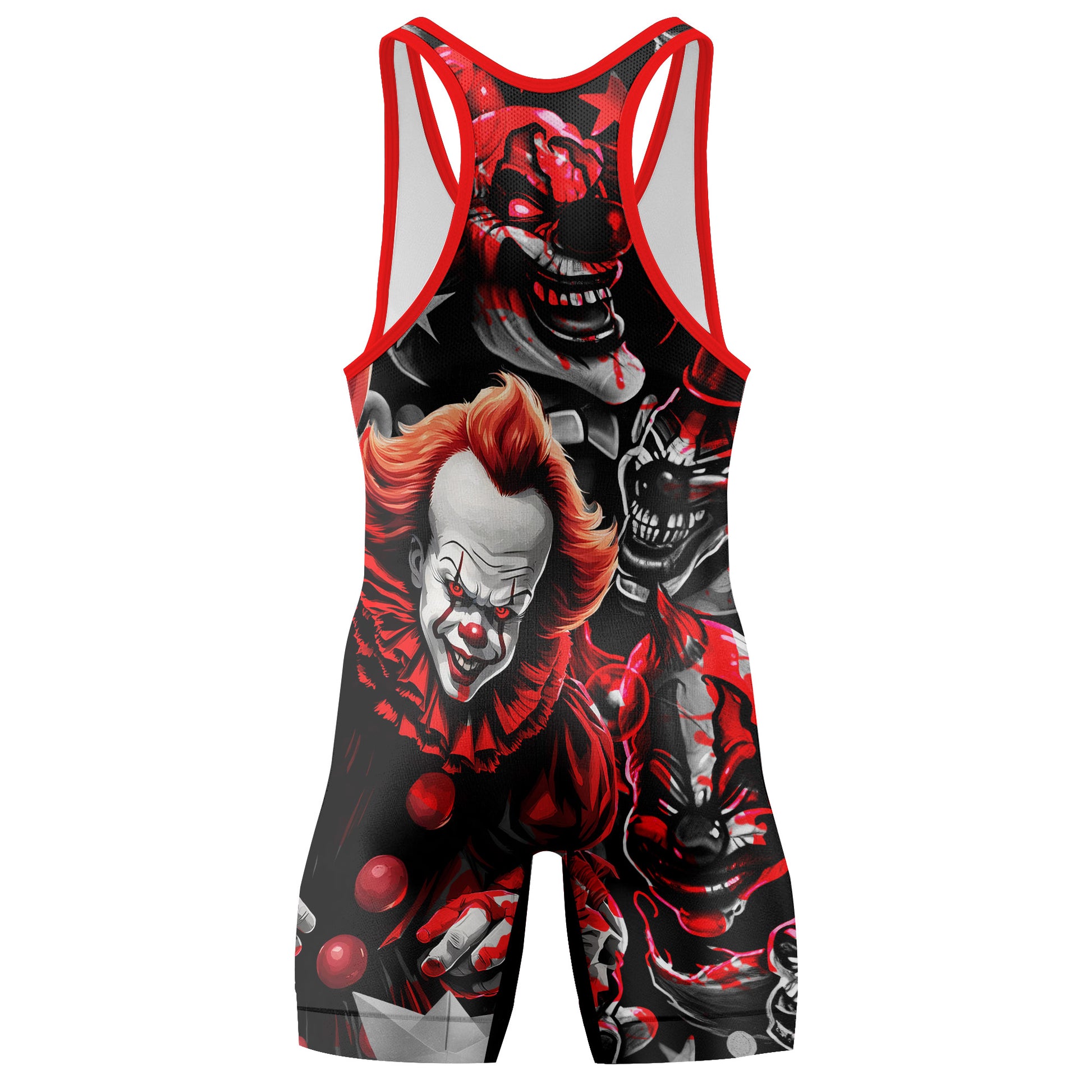 Killer Clown Pennywise Wrestling Singlet