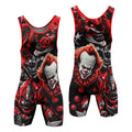 Killer Clown Pennywise Wrestling Singlet