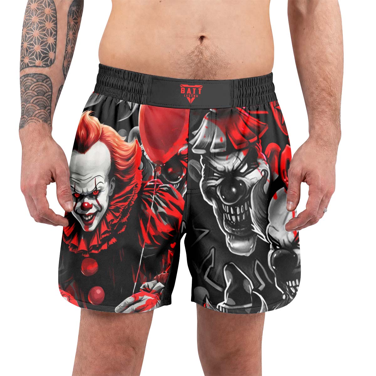 Killer Clown Pennywise Grappling Shorts
