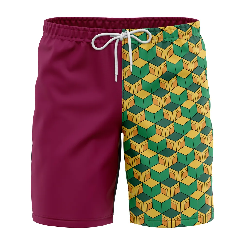 Kimetsu No Yaiba Giyu Tomioka Swim Trunks