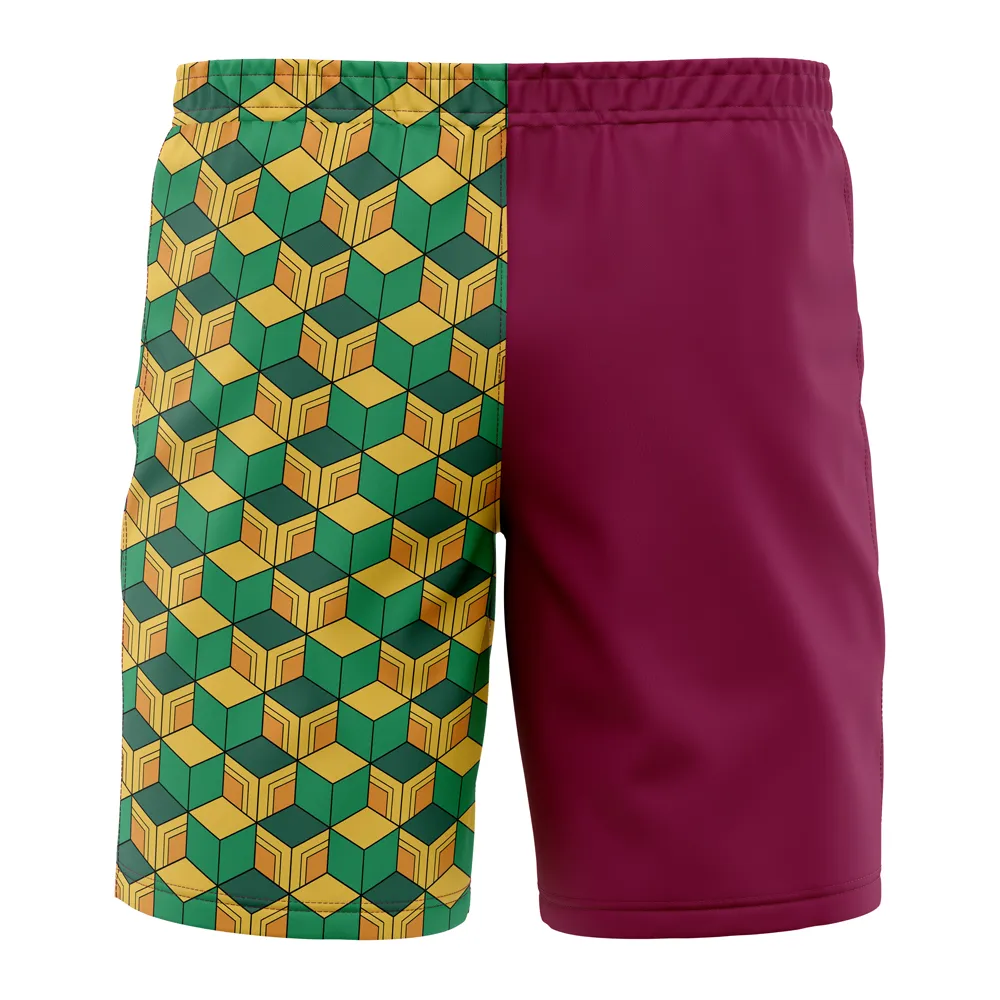 Kimetsu No Yaiba Giyu Tomioka Swim Trunks