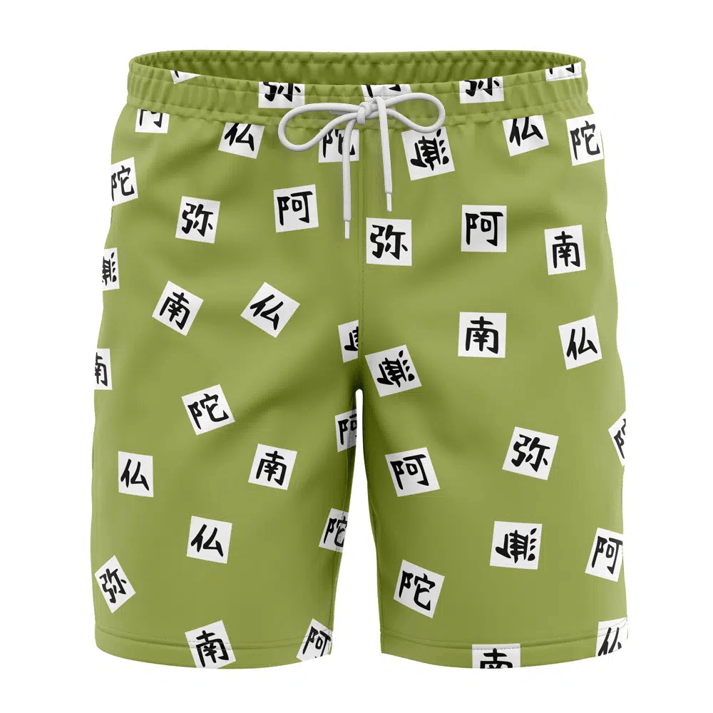 Kimetsu No Yaiba Gyomei Himejima Swim Trunks