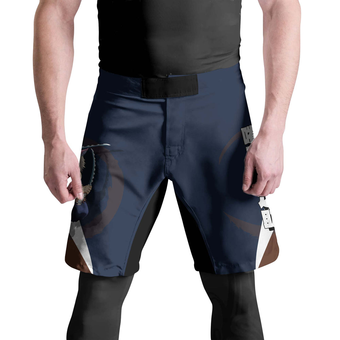 Kimetsu No Yaiba Hashibira Inosuke Fight Shorts