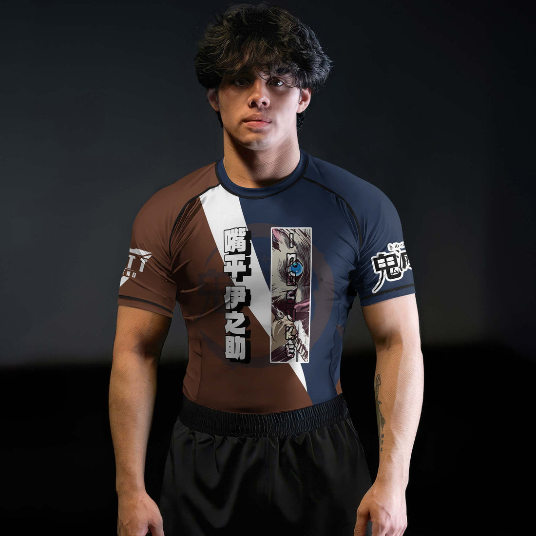 Kimetsu No Yaiba Hashibira Inosuke Rash Guard