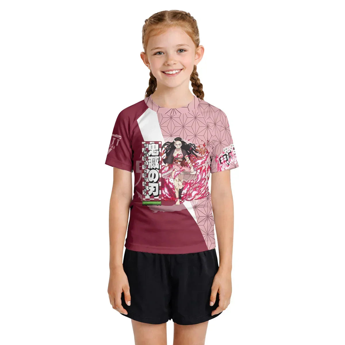Kimetsu No Yaiba Kamado Nezuko Kids Rash Guard