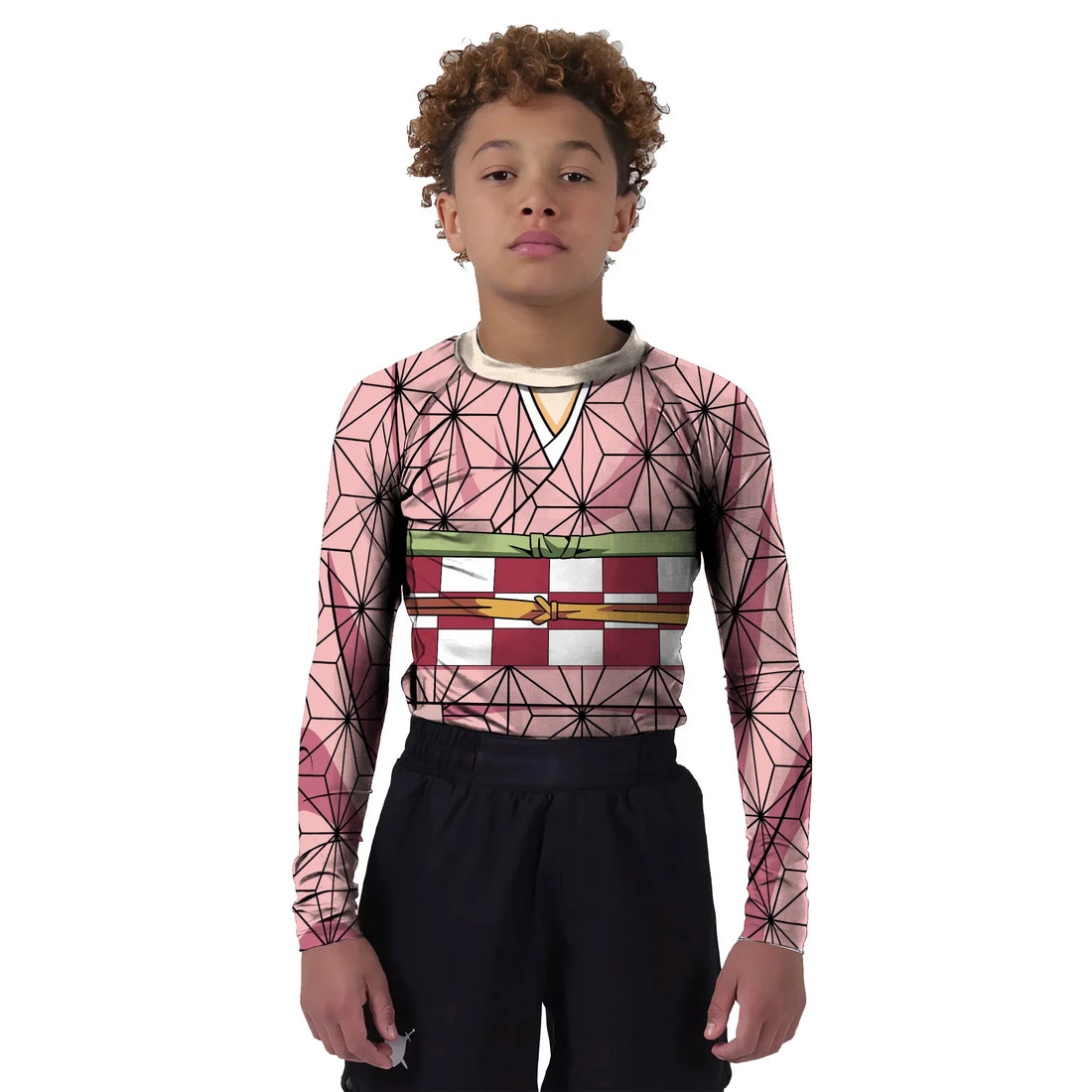 Kimetsu No Yaiba Kamado Nezuko Kimono Kids Rash Guard