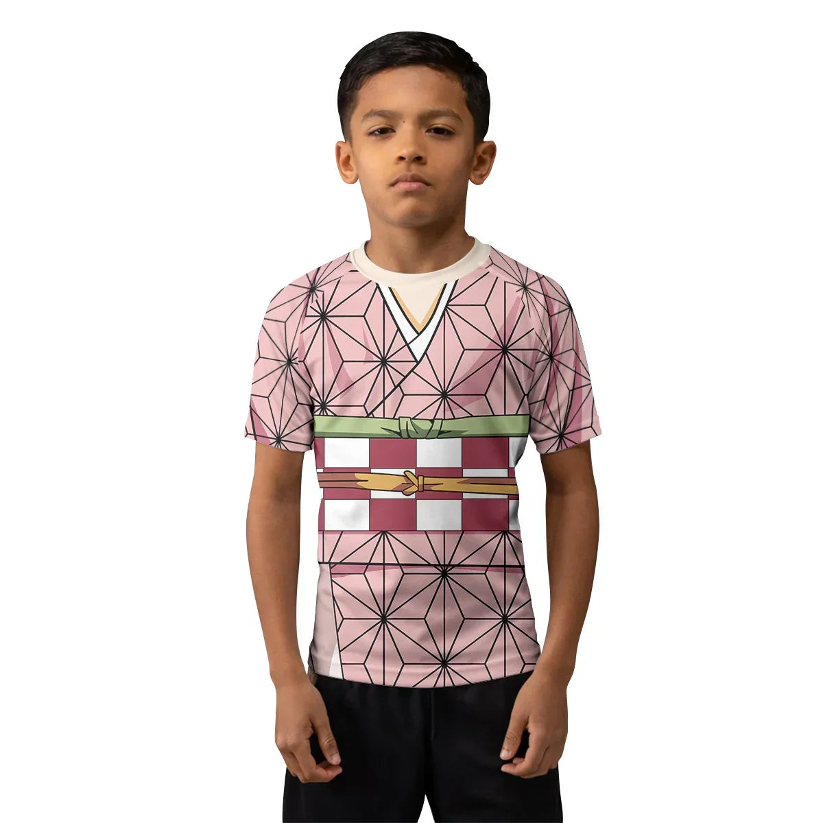 Kimetsu No Yaiba Kamado Nezuko Kimono Kids Rash Guard
