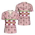 Kimetsu No Yaiba Kamado Nezuko Kimono Kids Rash Guard