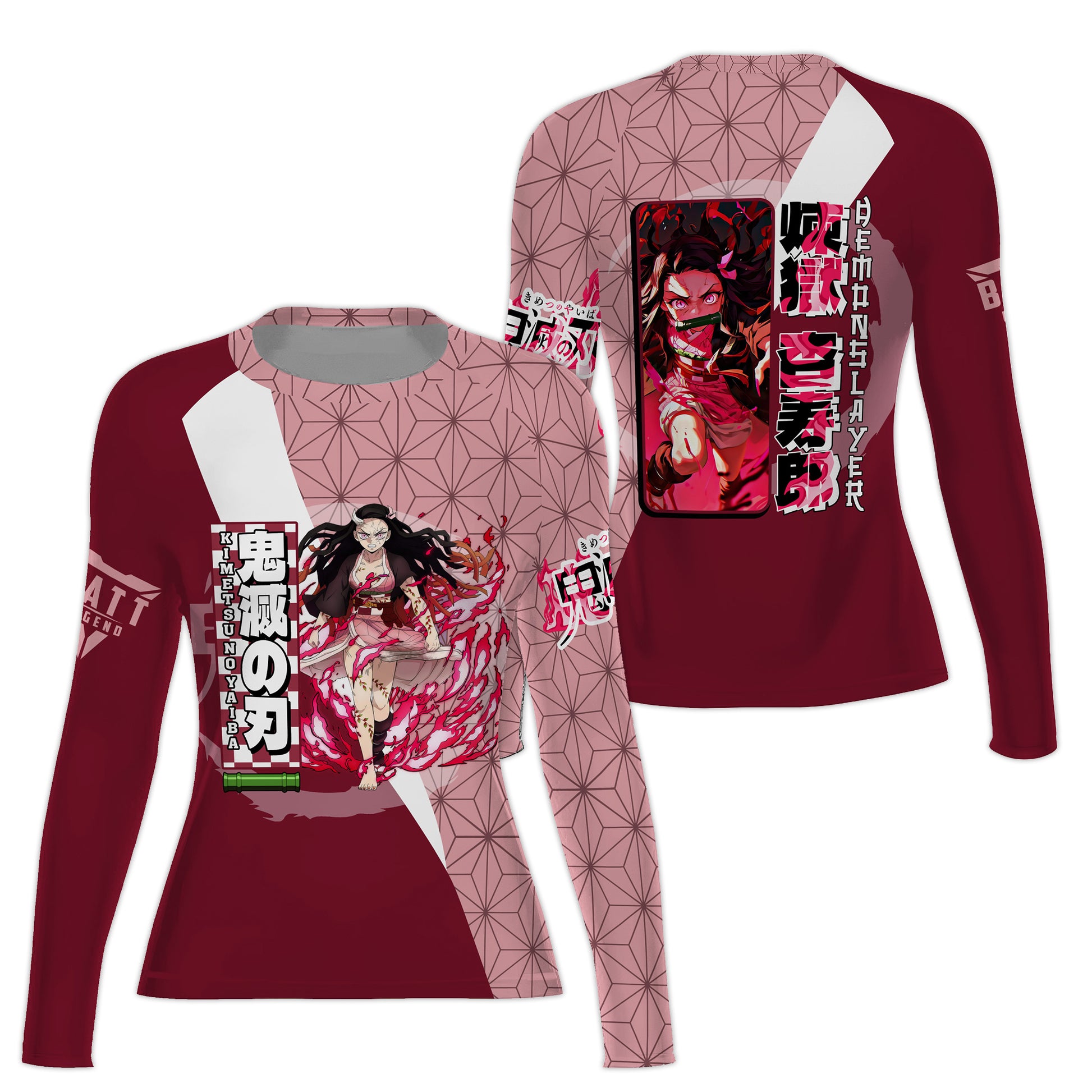 Kimetsu No Yaiba Kamado Nezuko Rash Guard