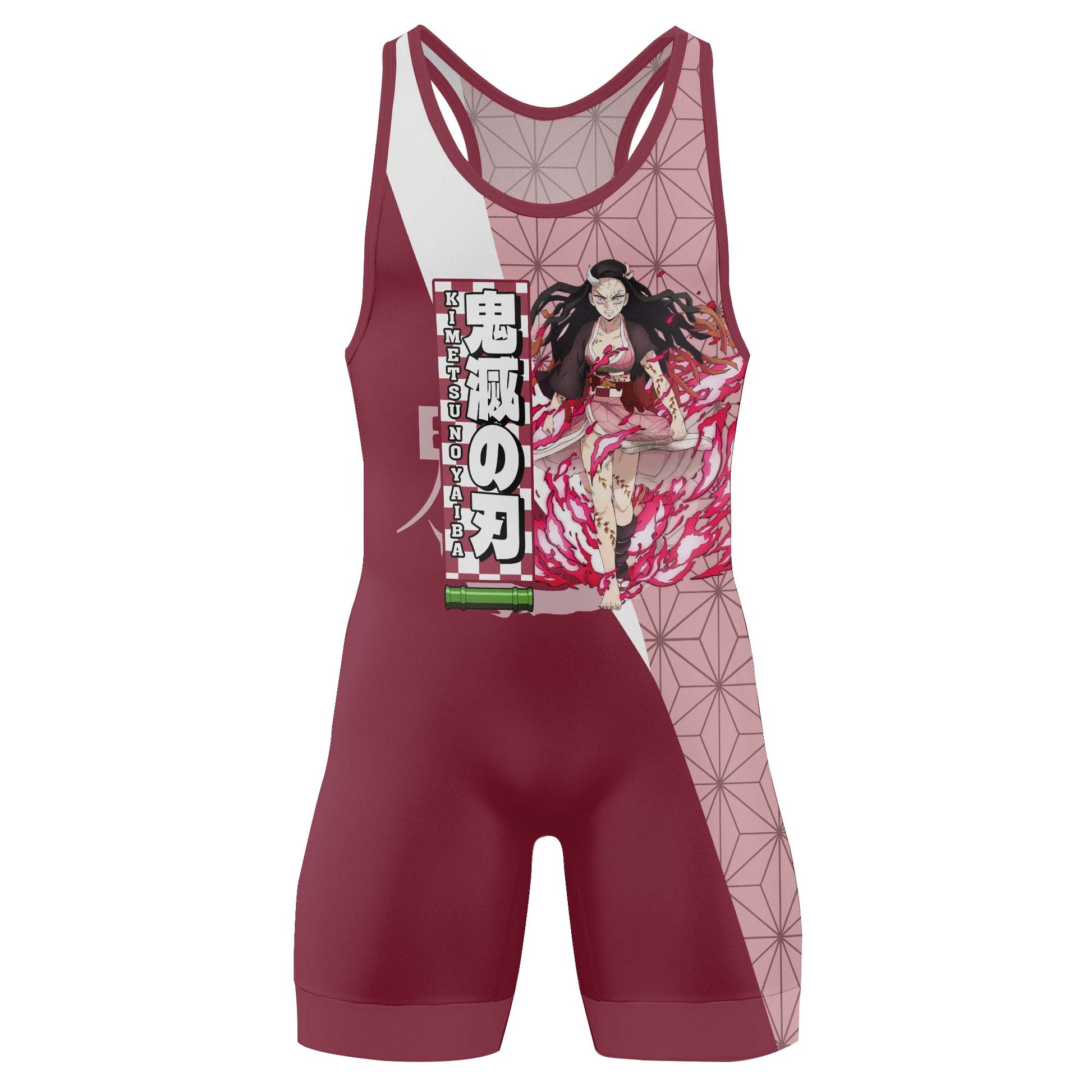 Kimetsu No Yaiba Kamado Nezuko Wrestling Singlet