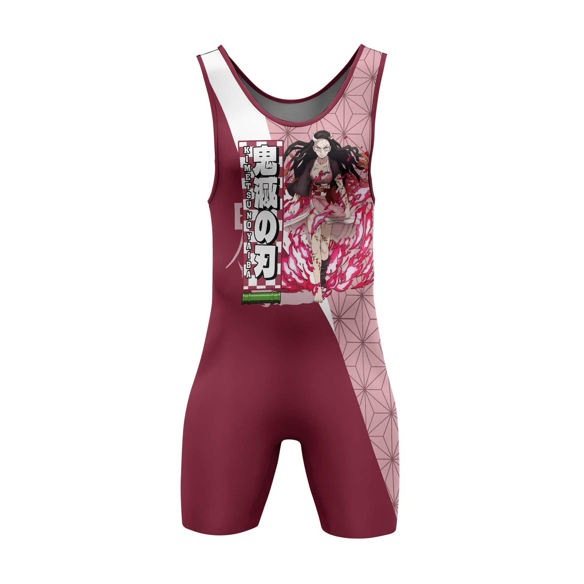 Kimetsu No Yaiba Kamado Nezuko Wrestling Singlet