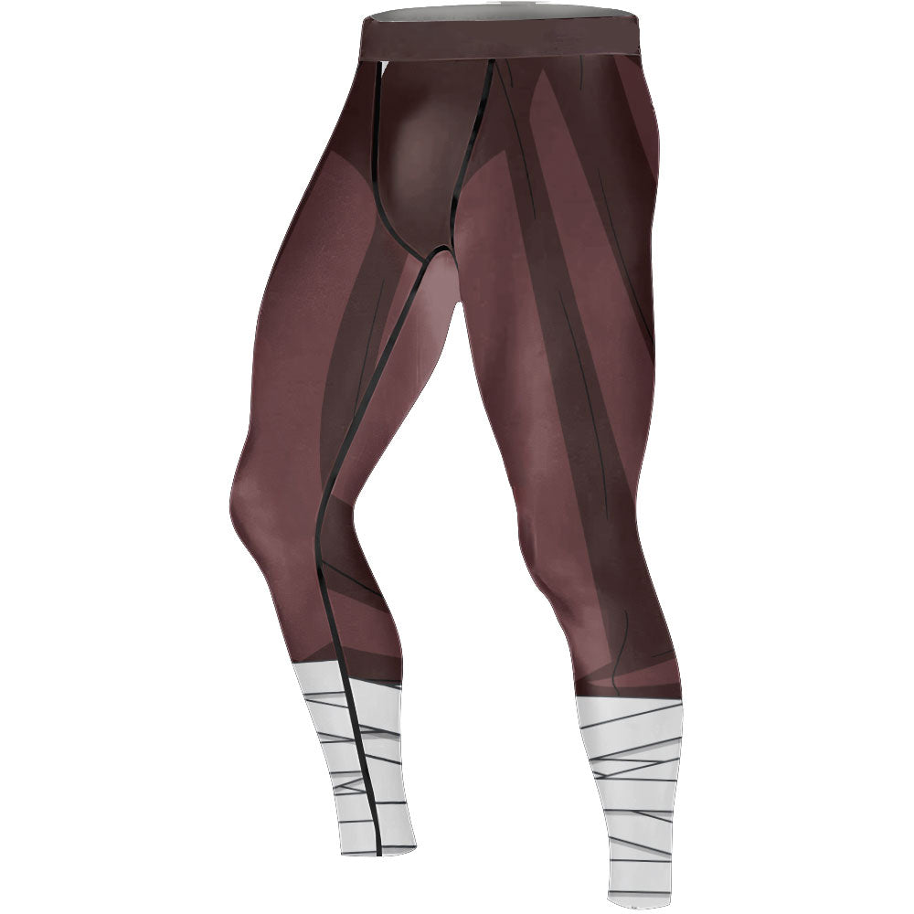 Kimetsu No Yaiba Kamado Tanjiro Men's Compression Leggings
