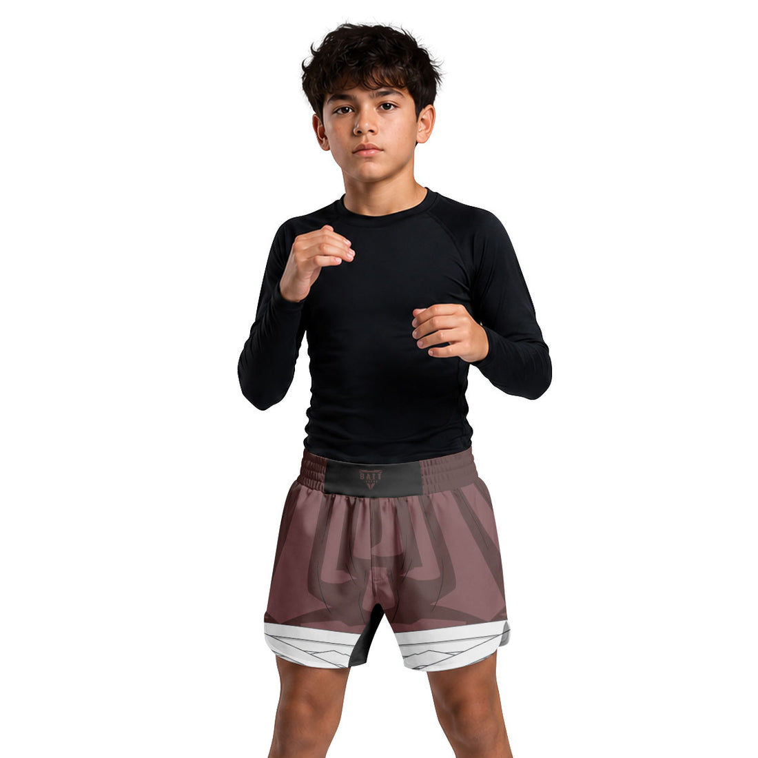 Kimetsu No Yaiba Kamado Tanjiro Kids Grappling Shorts