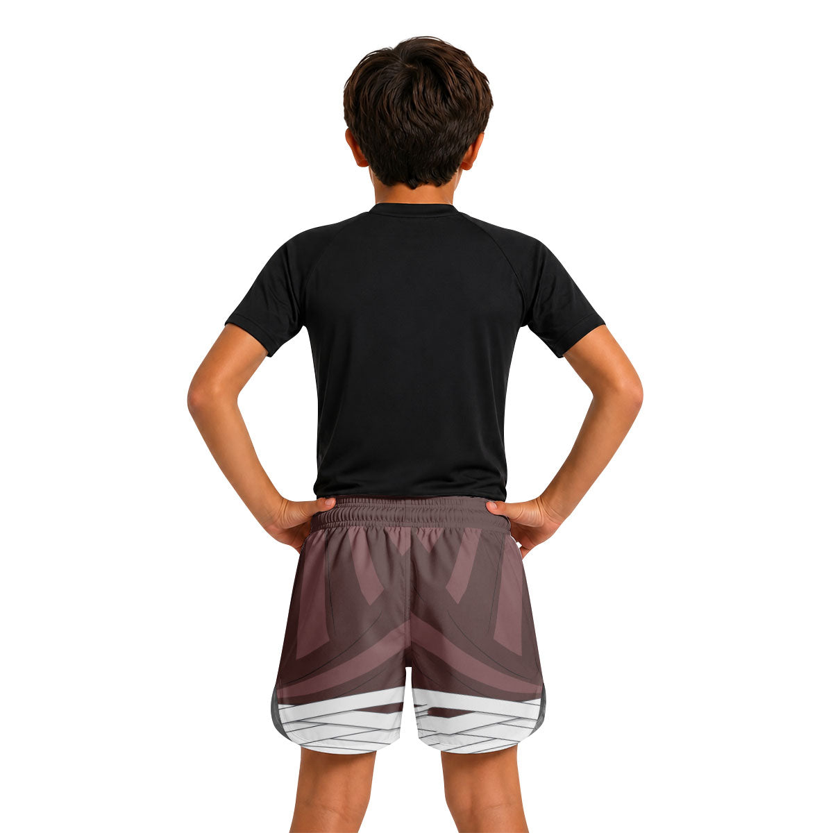 Kimetsu No Yaiba Kamado Tanjiro Kids Grappling Shorts