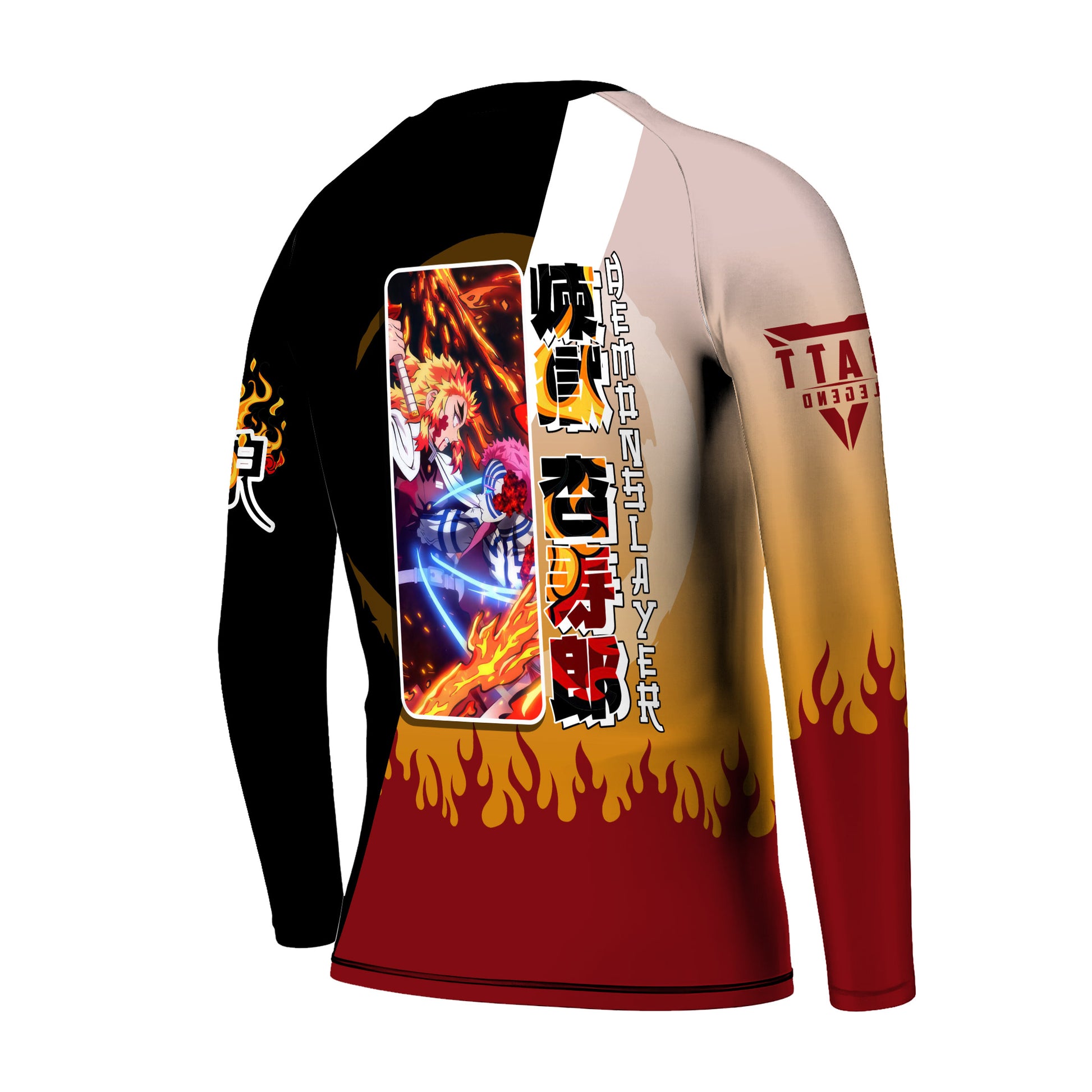 Kimetsu No Yaiba Rengoku Kyojuro Kids Rash Guard