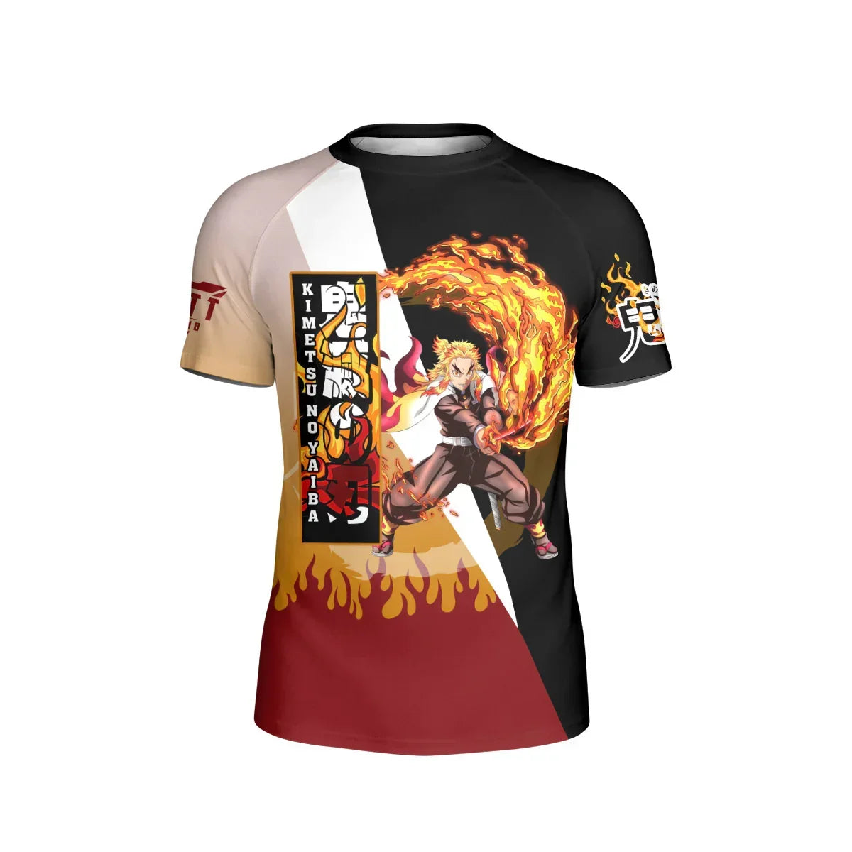 Kimetsu No Yaiba Rengoku Kyojuro Kids Rash Guard