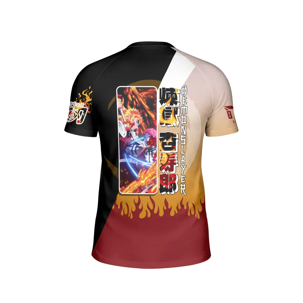 Kimetsu No Yaiba Rengoku Kyojuro Kids Rash Guard