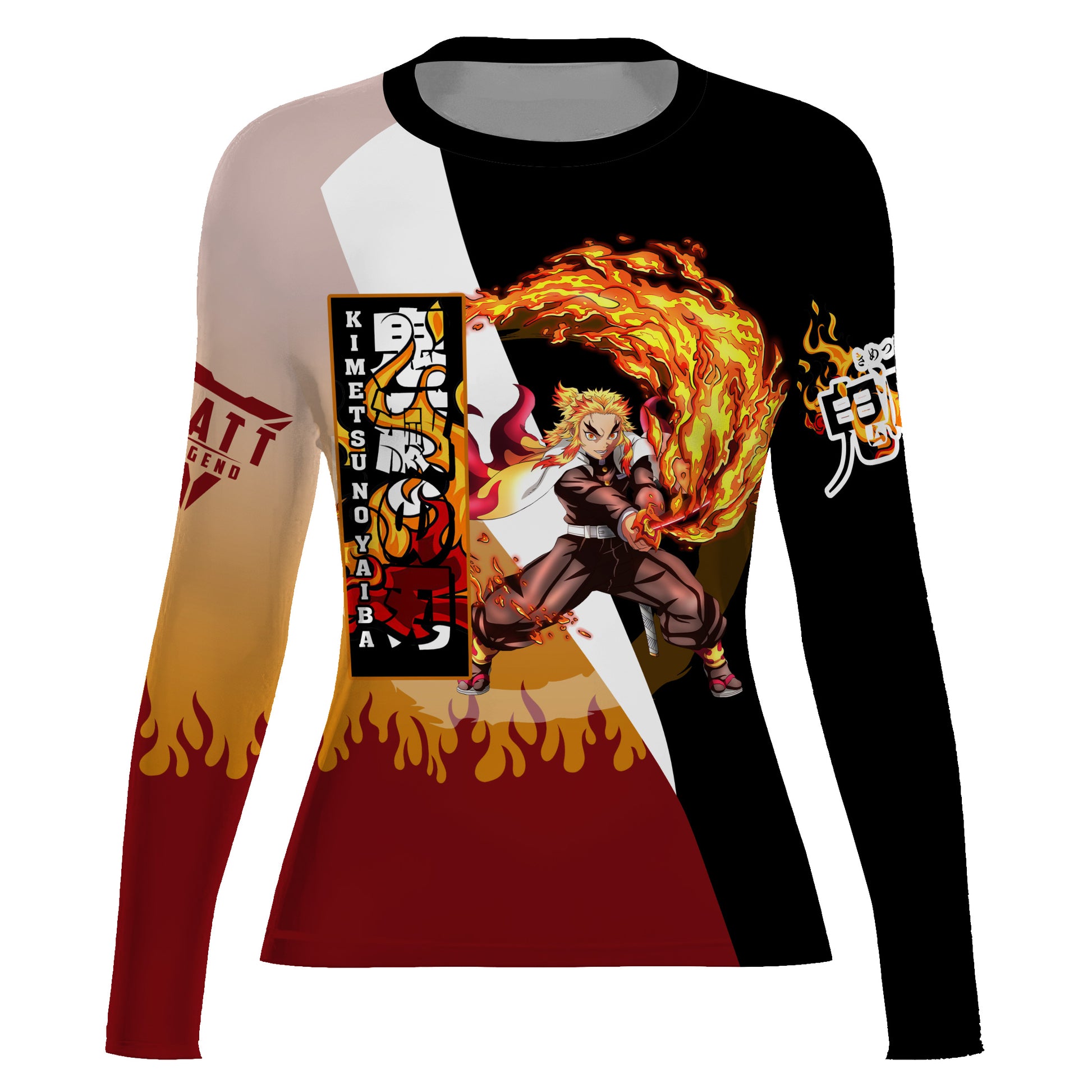 Kimetsu No Yaiba Rengoku Kyojuro Rash Guard