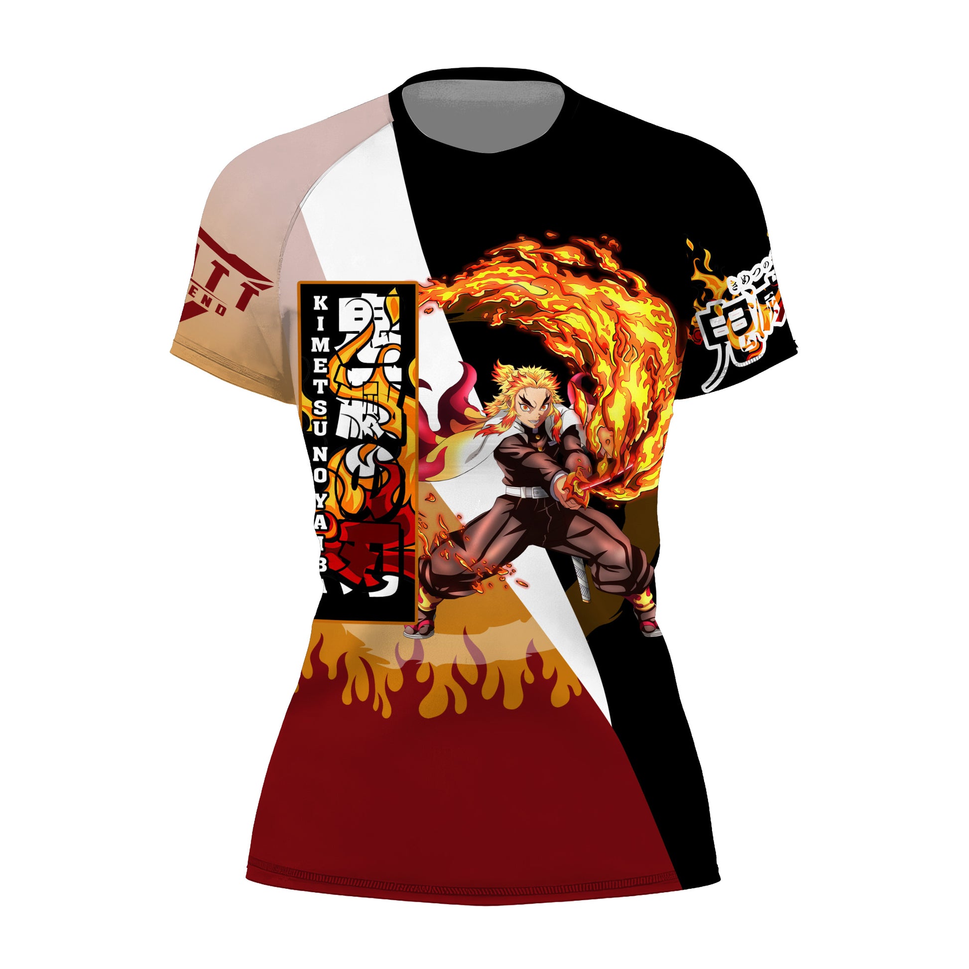 Kimetsu No Yaiba Rengoku Kyojuro Rash Guard