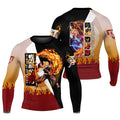 Kimetsu No Yaiba Rengoku Kyojuro Rash Guard