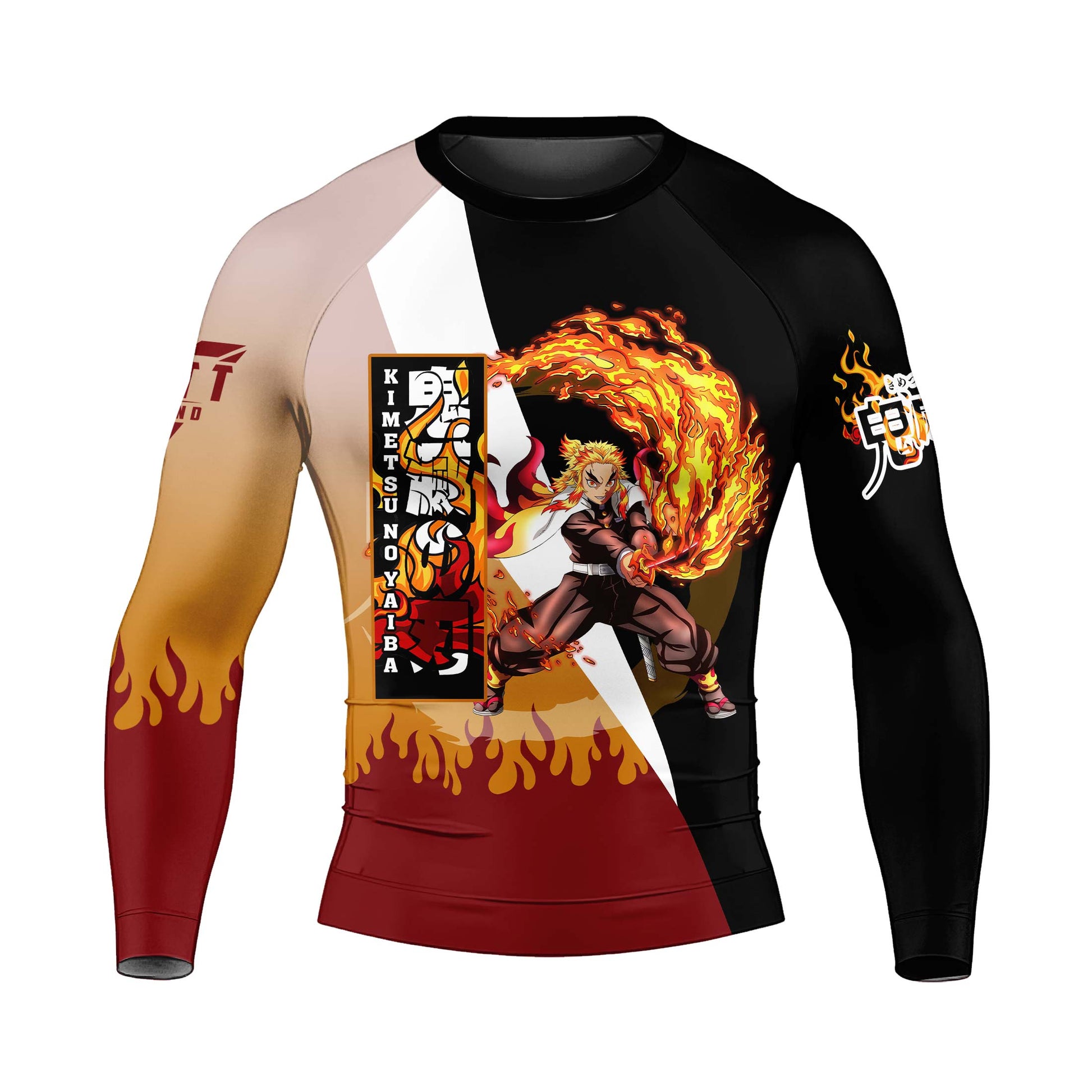 Kimetsu No Yaiba Rengoku Kyojuro Rash Guard