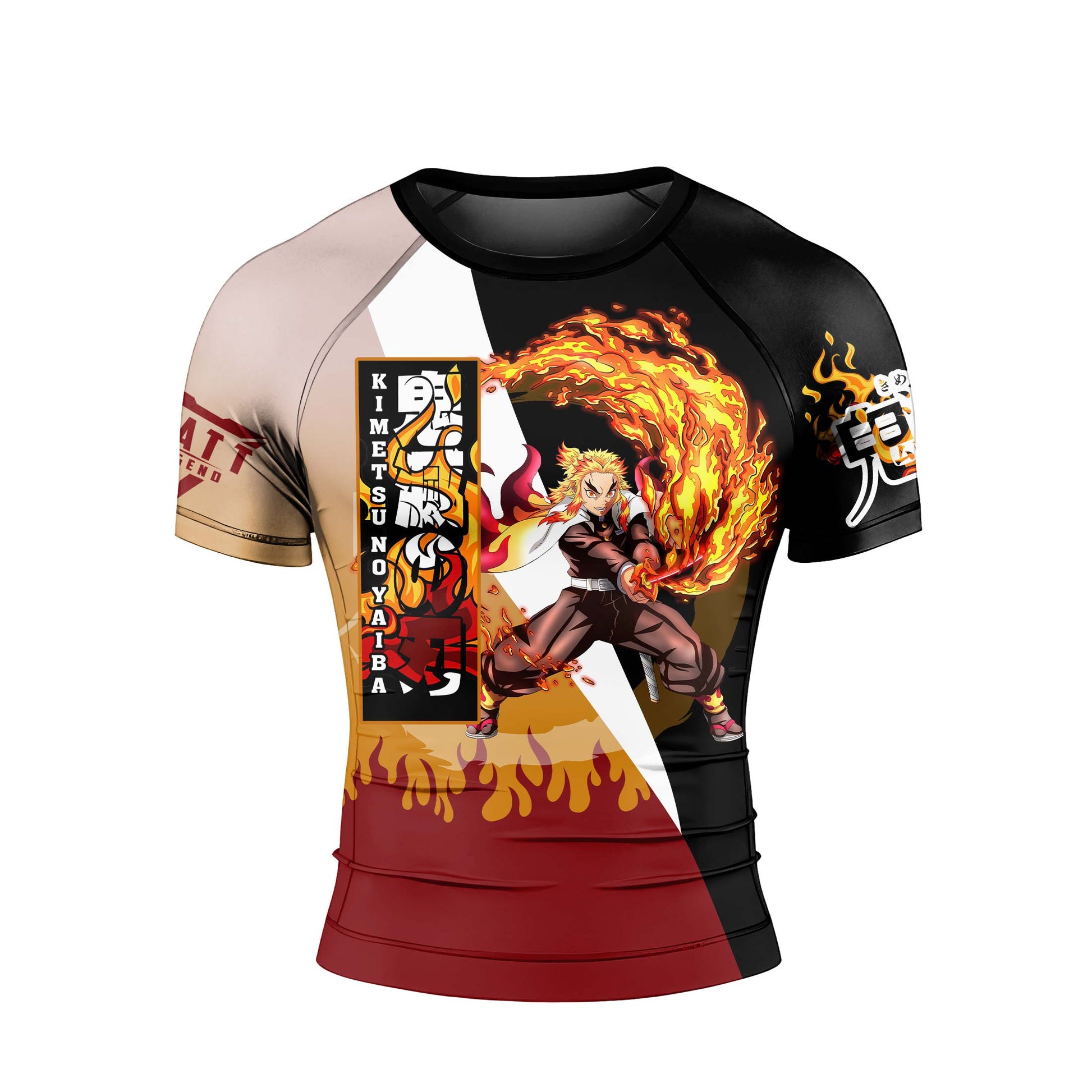 Kimetsu No Yaiba Rengoku Kyojuro Rash Guard