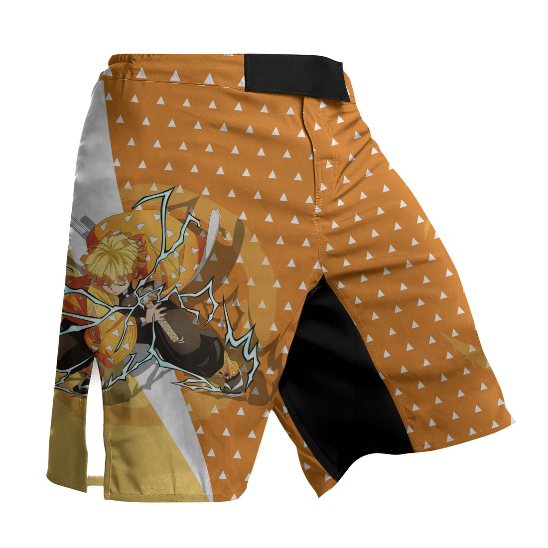 Kimetsu no Yaiba Agatsuma Zenitsu Fight Shorts