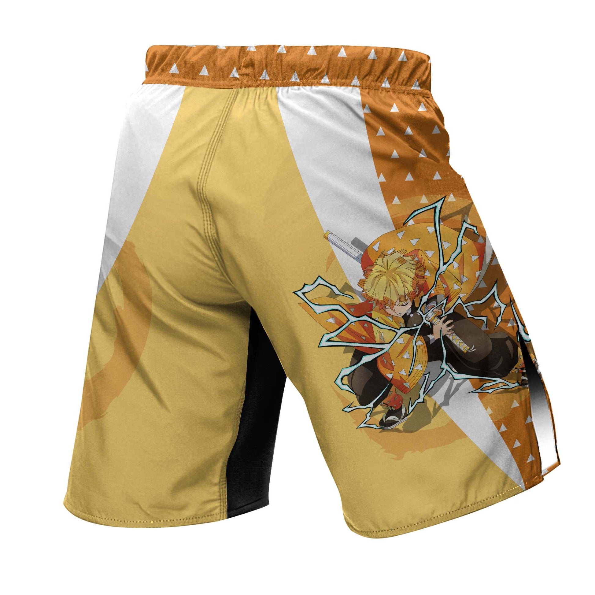 Kimetsu no Yaiba Agatsuma Zenitsu Fight Shorts